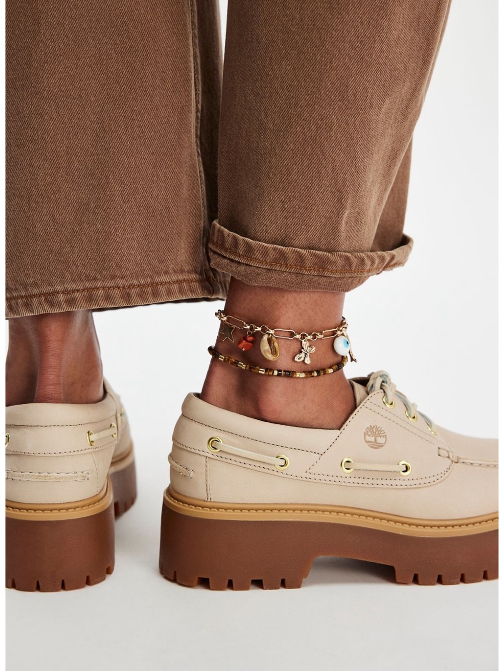 Timberland Stone Street Boat Shoes - Taupe